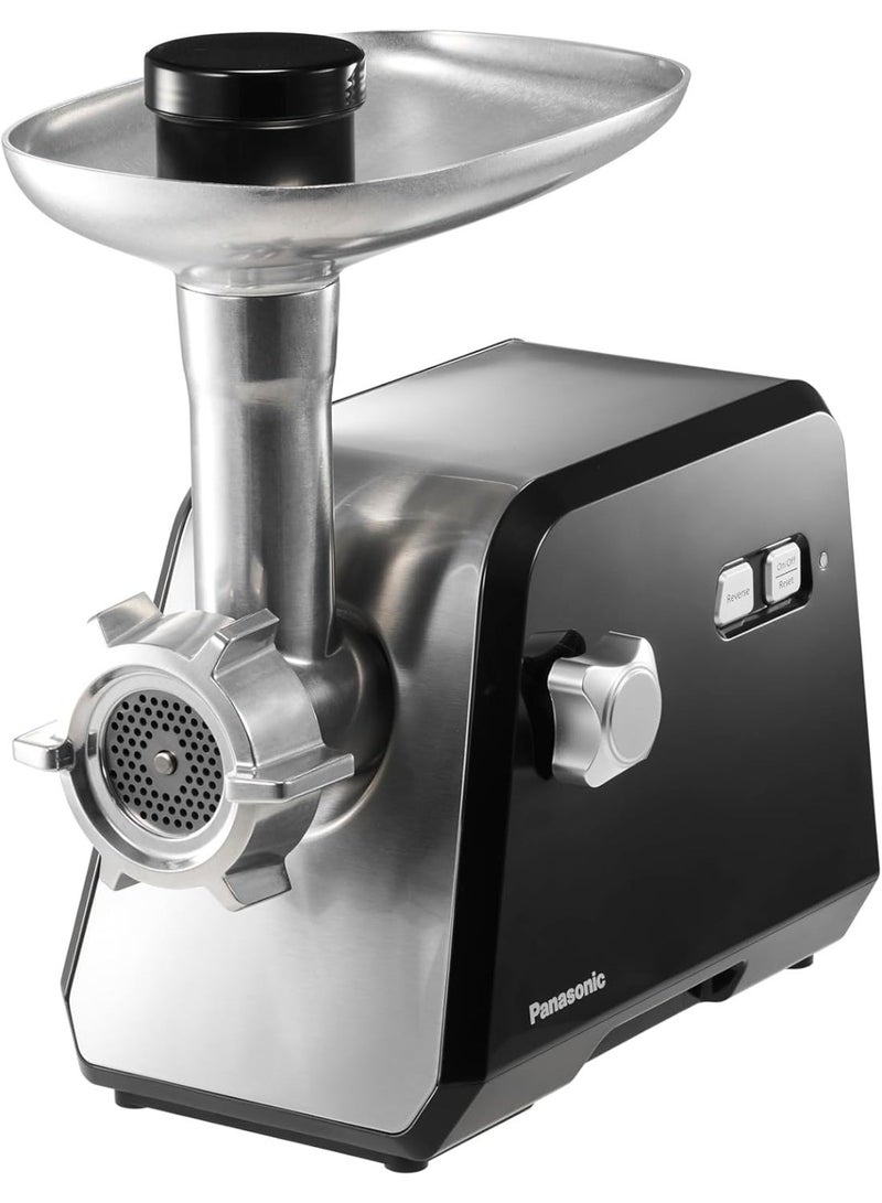 2000W Heavy Duty Electric Meat Grinder | 3.4Kg/Min | Die-Cast Aluminium Hopper | 3 Cutting Plates | Sausage & Kubbe Attachments - Image 1